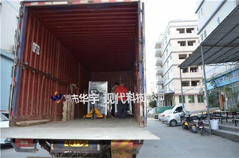 我司21号发货浙江，为浙江某公司提供定制款恒温恒湿户外投影仪安装柜(图4)